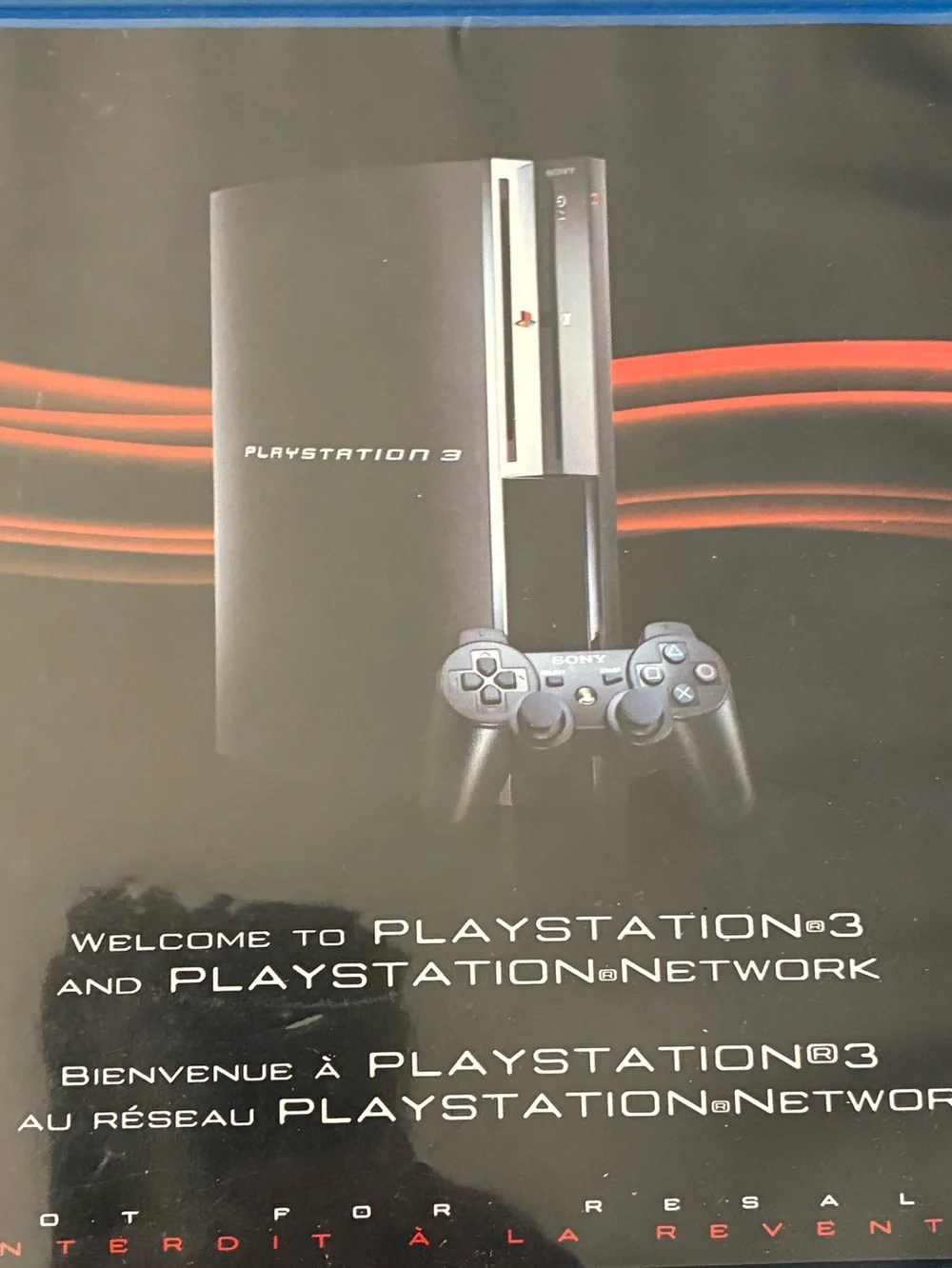 PS3 Phat 40gb Limited Edition Spider-Man 3 with controller and original discs